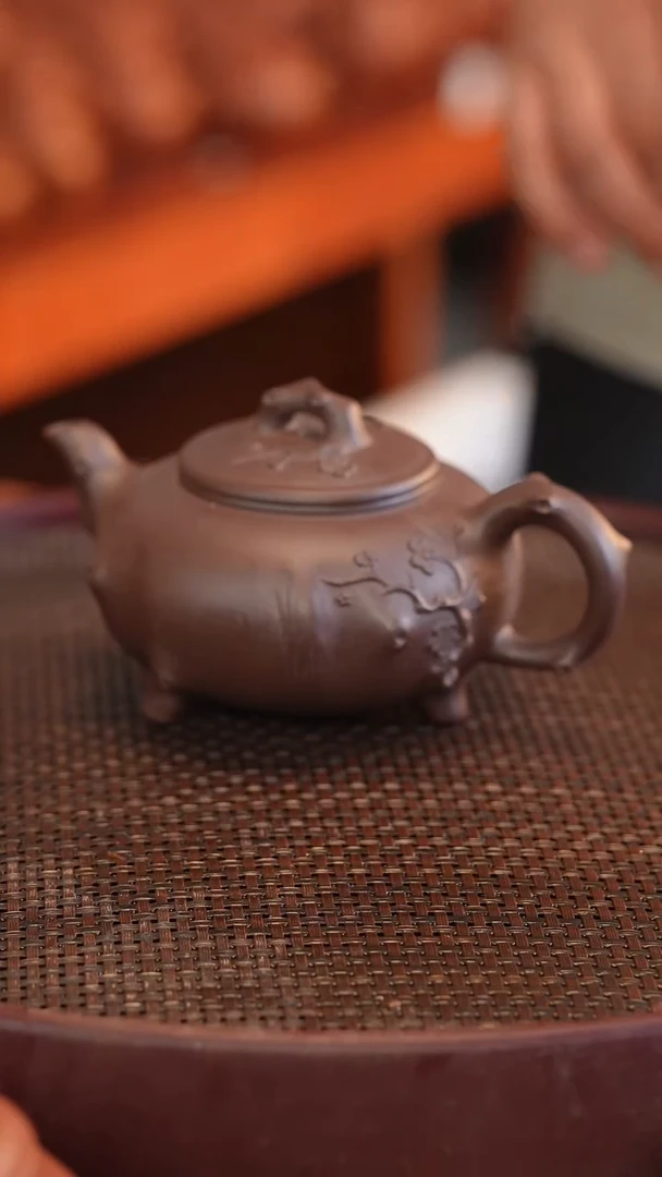 茶壶紫砂原矿手工制作330cc