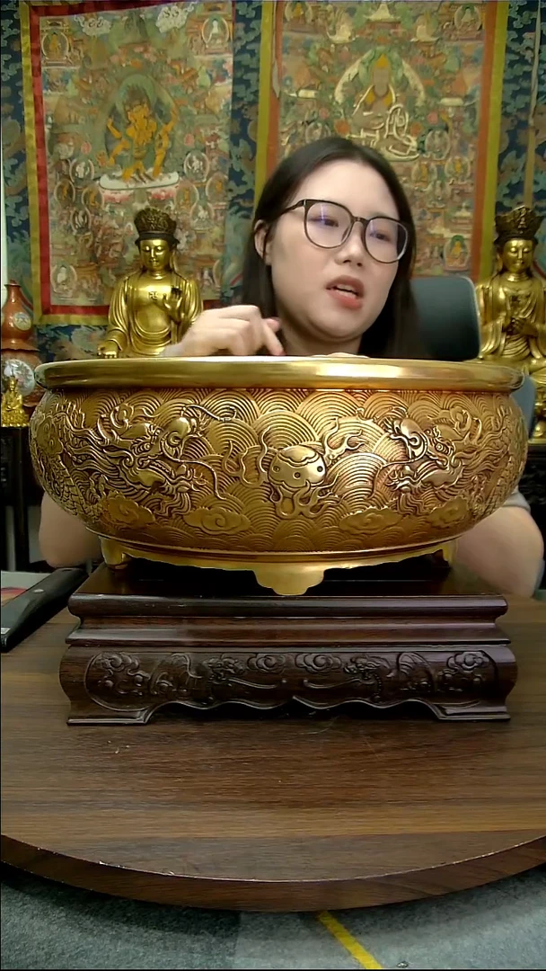 造像铜像铜造像铜像聚宝盆