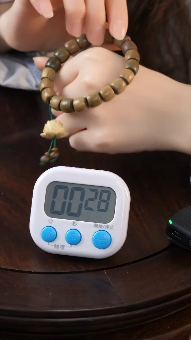 菩提手串/手链绿檀莲花单圈