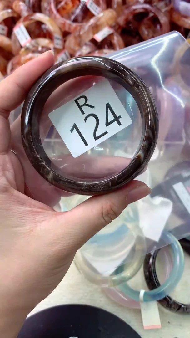 未镶嵌手镯水晶R124-58