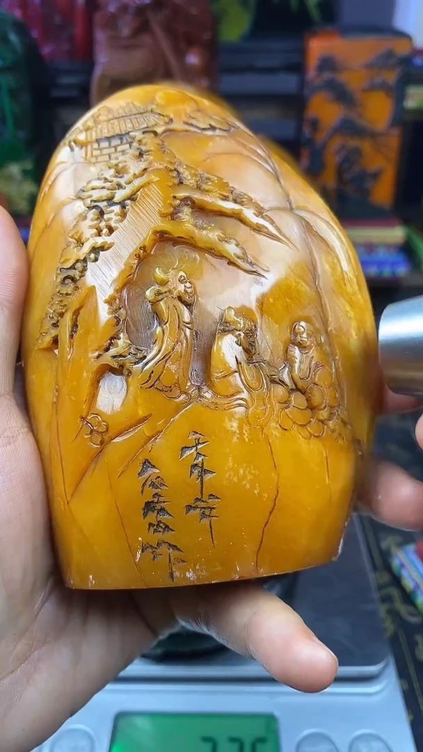 寿山石印石纯天然篆刻石料111