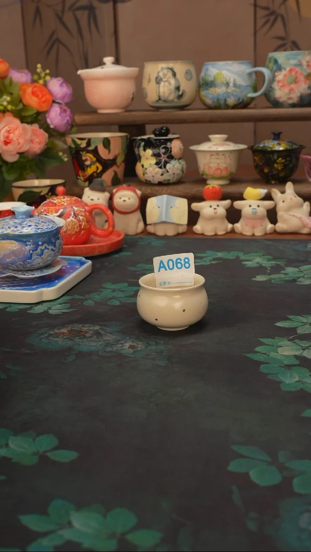 柯柯  素白点金主人杯068