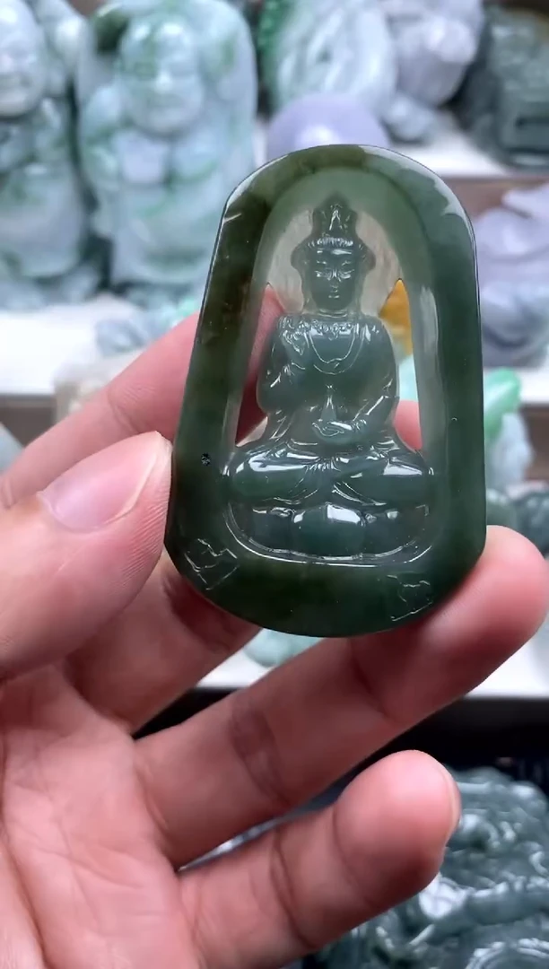 吊坠(不含链)未镶嵌翡翠1