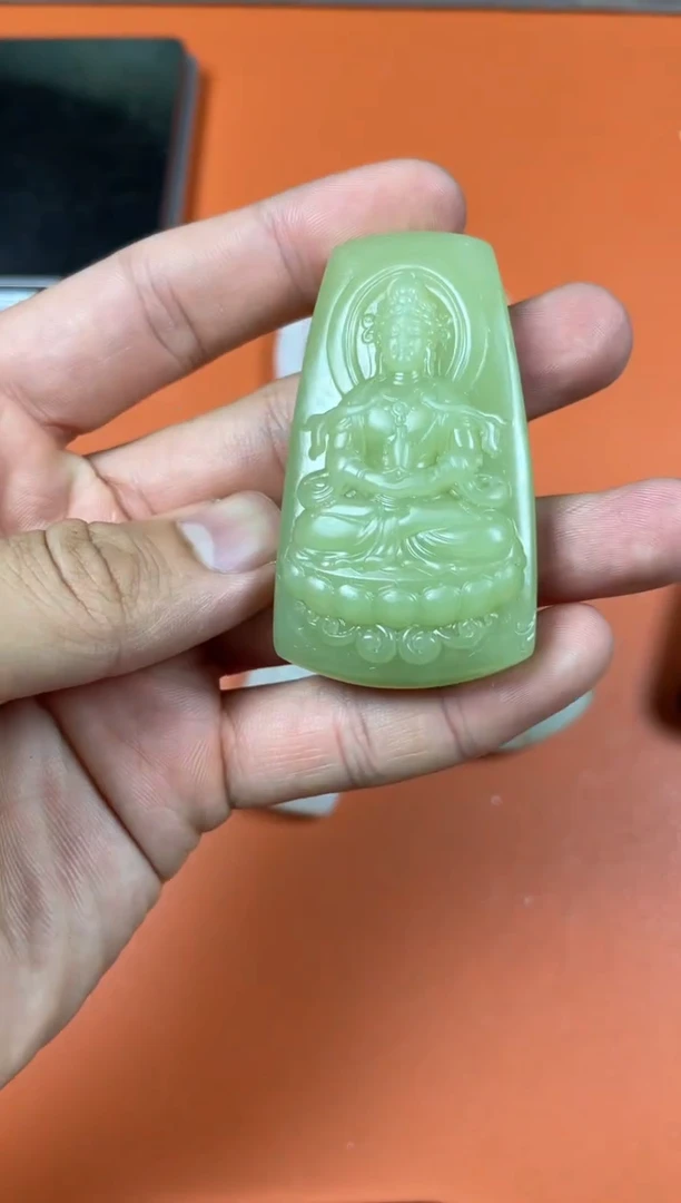 颈饰未镶嵌和田玉张*5