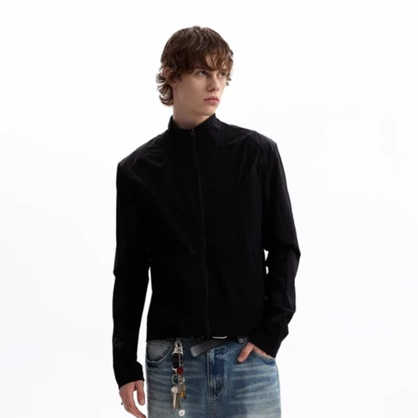 防晒衣立领休闲跑步运动户外长袖轻量薄款防晒服