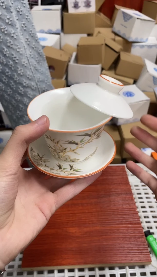 精美盖碗便宜清了