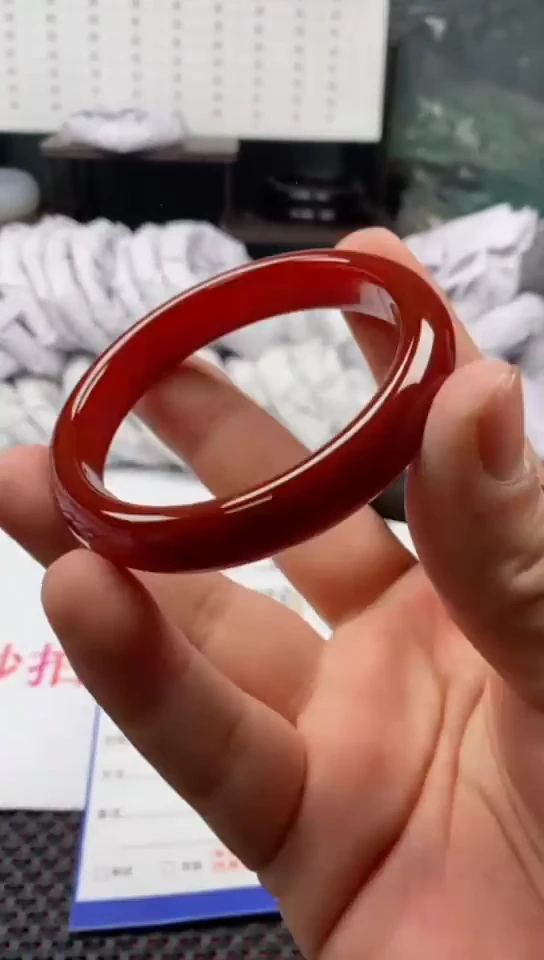 【闪购商品】玛瑙/玉髓手镯未镶嵌155-58多样性发货看清圈口下单