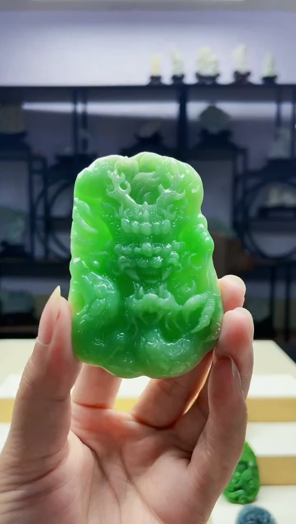 未镶嵌定制翡翠毛货08310054