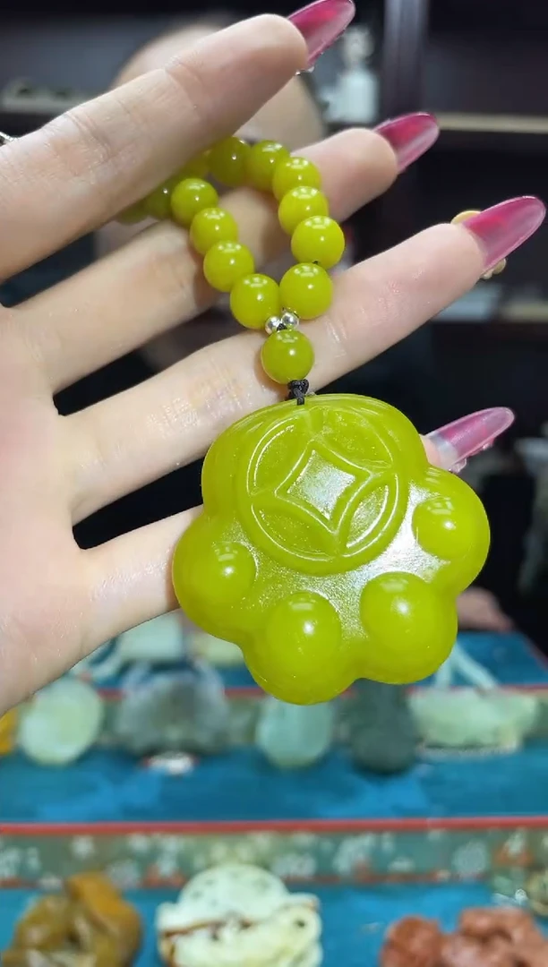 未镶嵌岫玉吊坠·多样性发*货拍一发一