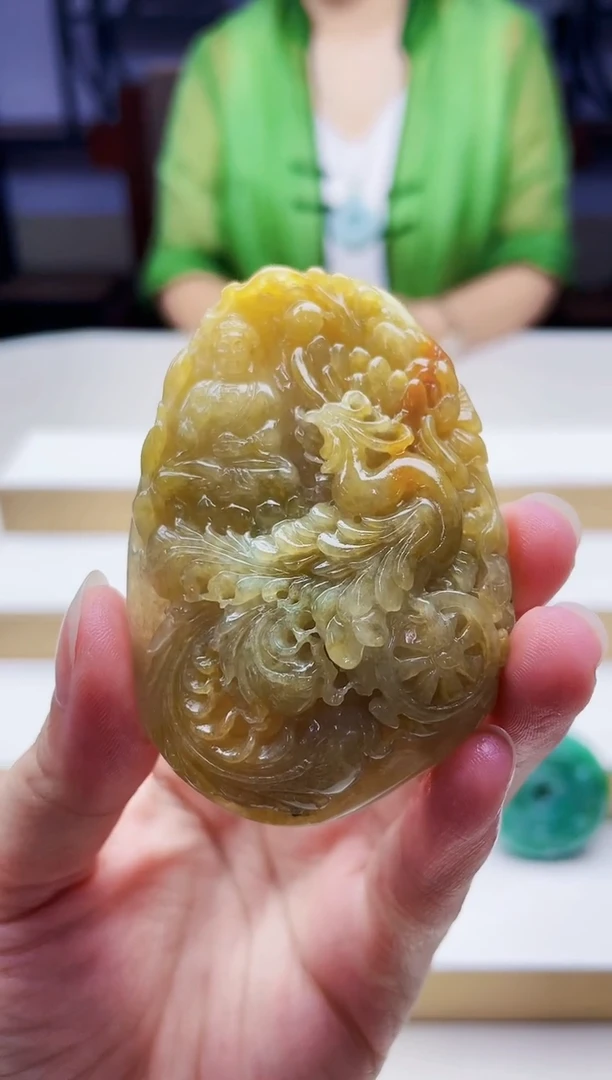 未镶嵌定制翡翠毛货09280219