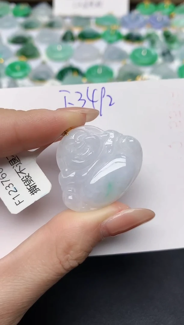 颈饰未镶嵌翡翠 天然缅甸A货翡翠百元以上9元证书费自理