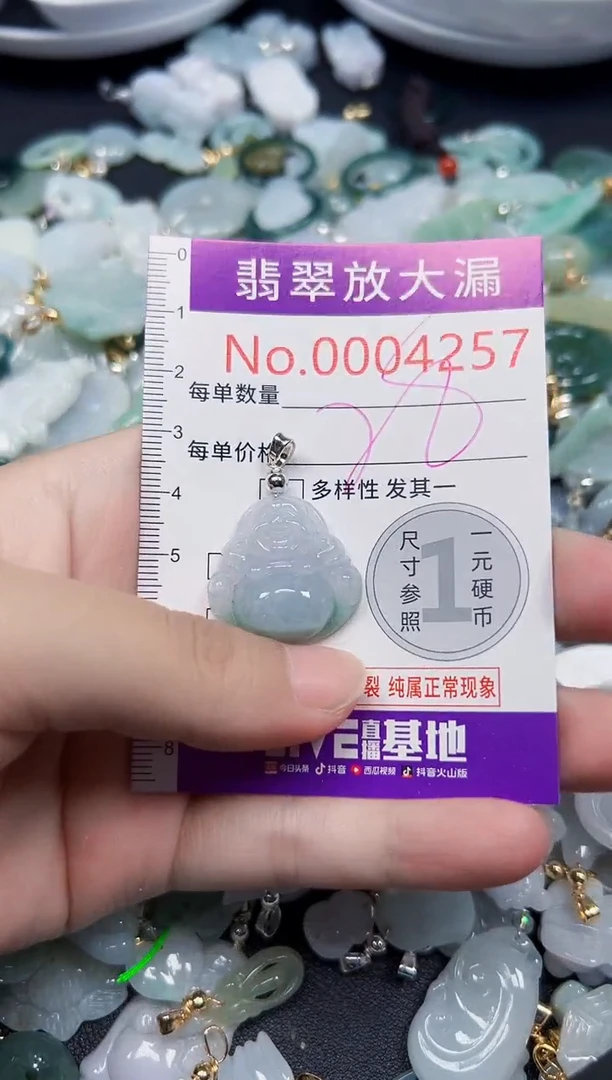 颈饰未镶嵌翡翠4257