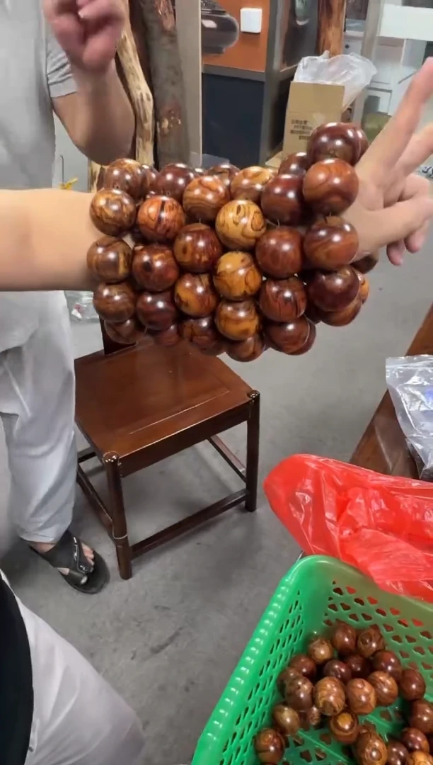 手串/手链黄花梨/降香黄檀3.8规格海黄手串