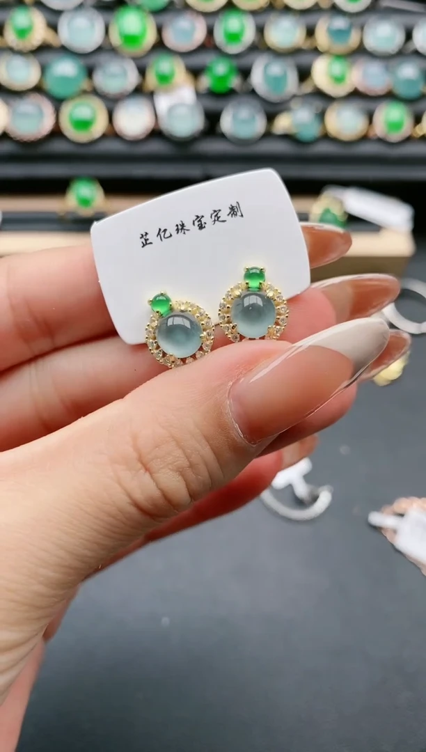 【闪购商品】翡翠戒指银S925镶嵌1111111