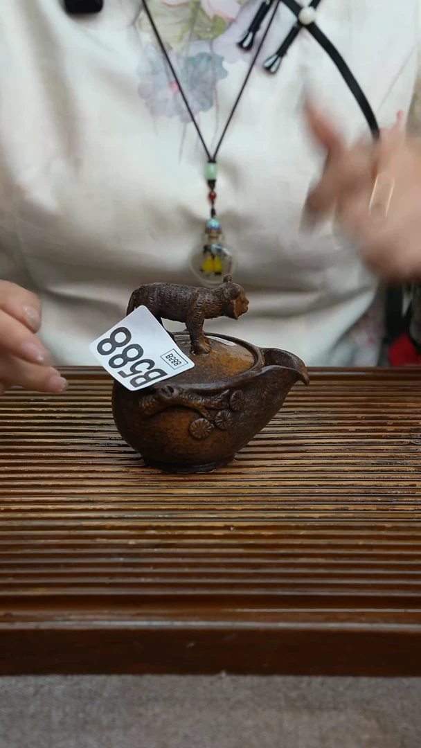 万古烧粗陶手工茶具