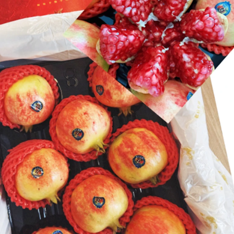 【现货 爆甜】突尼斯软籽石榴新鲜采摘纯甜爆汁