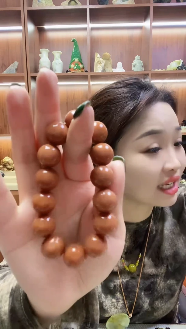 未镶嵌蛇纹石玉手串