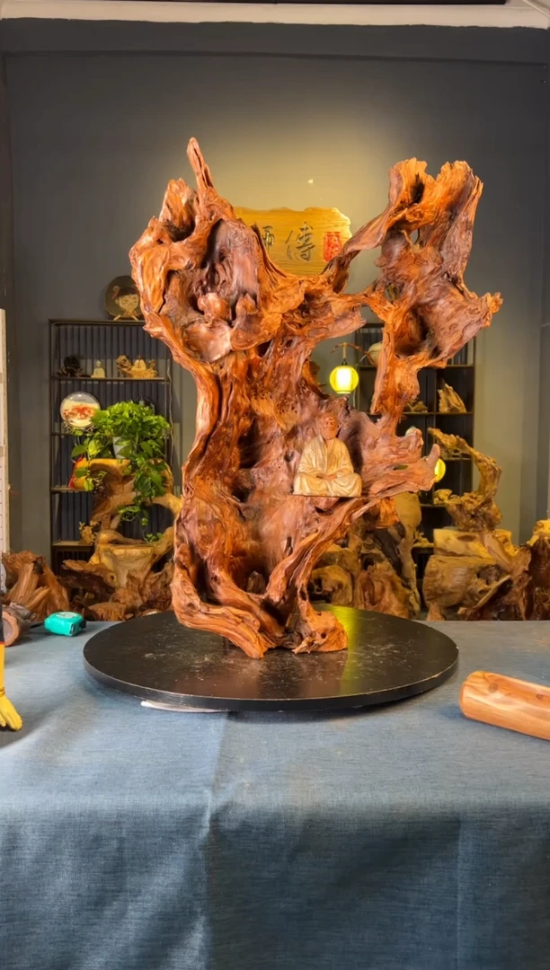 木卢师傅根艺作品（不包含人物摆件）