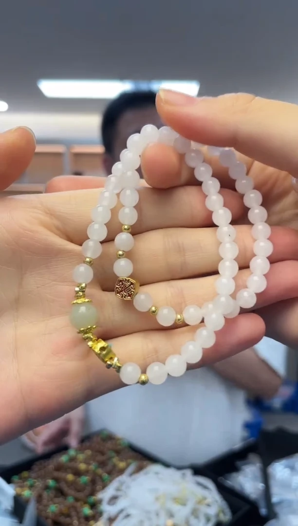 未镶嵌手串和田玉（多样性发一件）