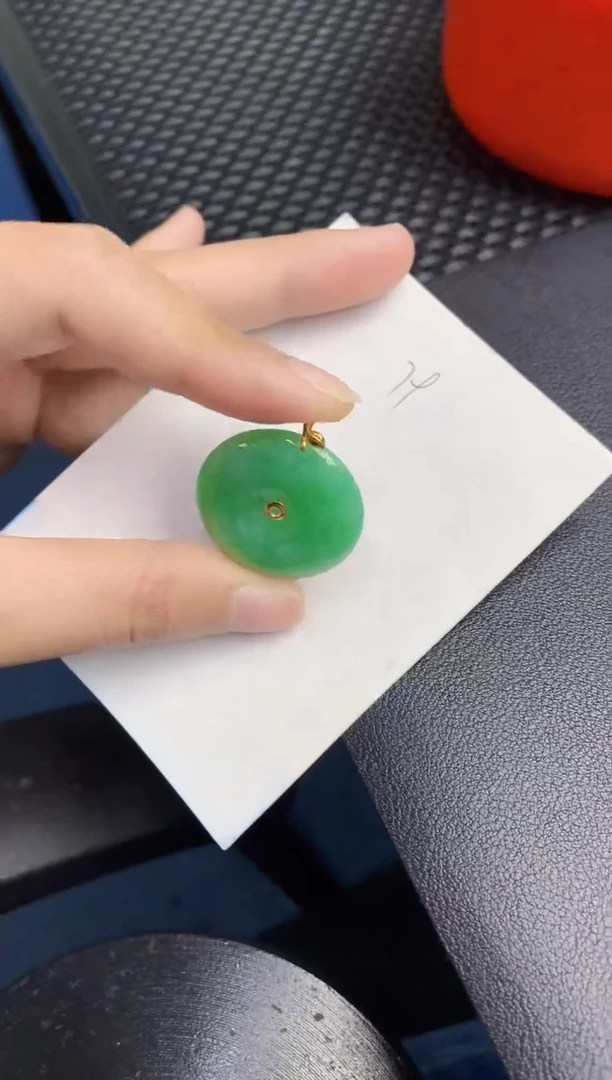 【闪购商品】翡翠颈饰18K金镶嵌000000000