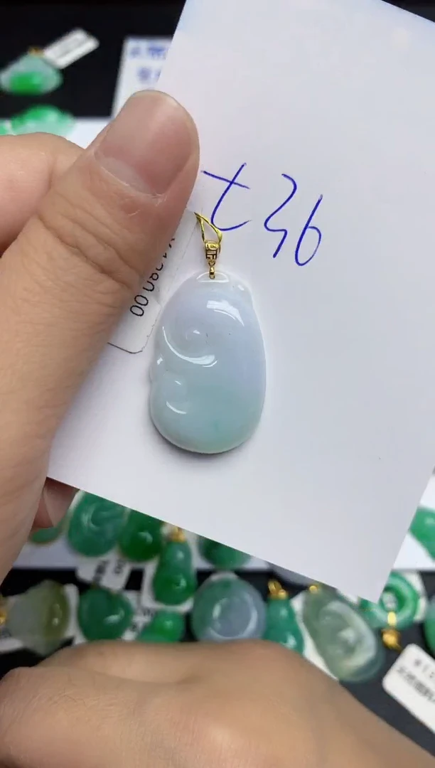 翡翠未镶嵌颈饰11111111