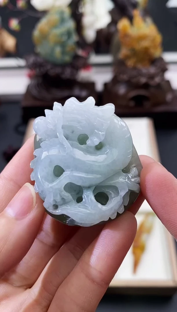 颈饰未镶嵌翡翠天然缅甸A货翡翠