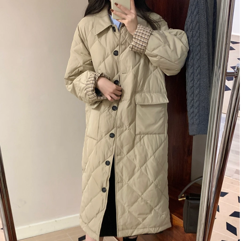 【Niche Young】雪山物语宽松韩版秋冬时尚休闲棉服QD70424