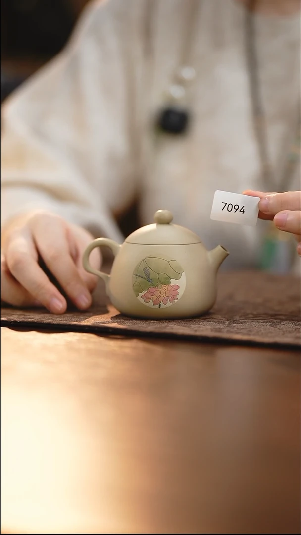 雲梦茶器紫陶茶壶7094