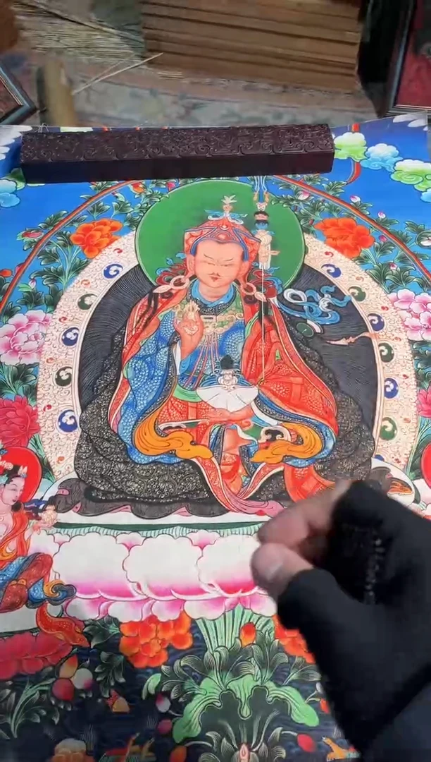 卷轴画东东唐卡tk16