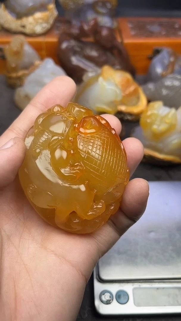 【闪购商品】玛瑙/玉髓手把未镶嵌1