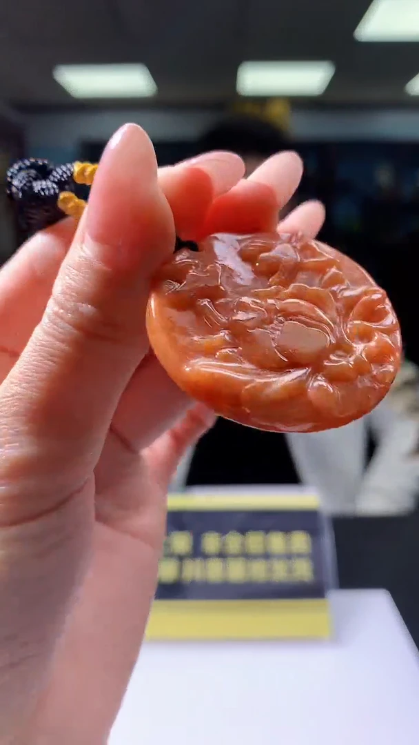 【闪购商品】翡翠颈饰未镶嵌8048jj-jj挂件100