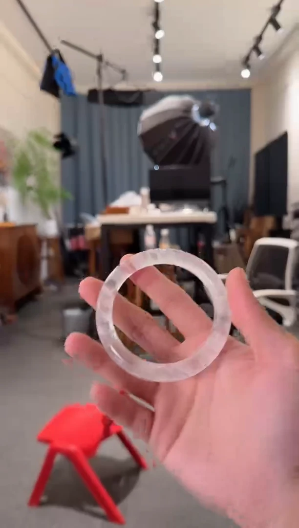 未镶嵌手镯水晶白幽灵手镯多样发一