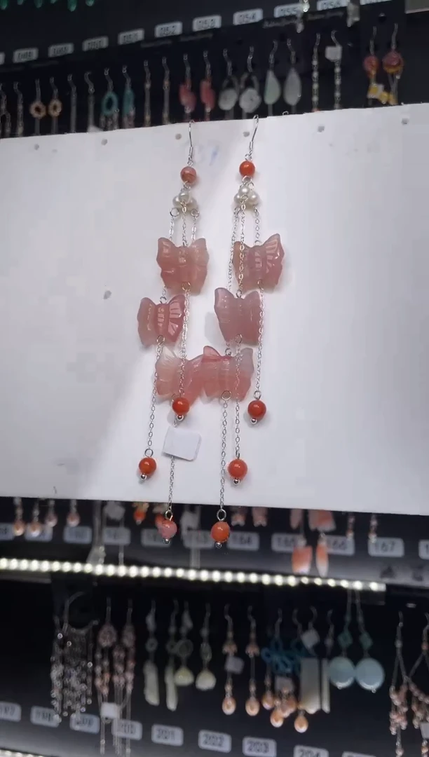 【闪购商品】紫晶耳饰银S925镶嵌定向 陌上花开