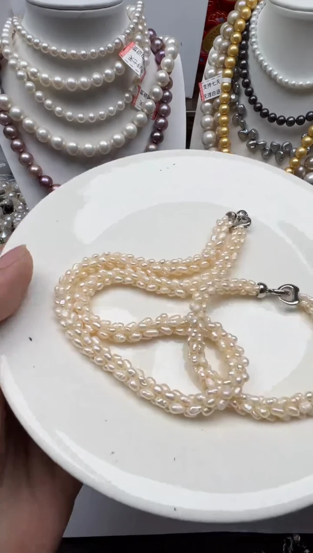 【闪购商品】淡水珍珠颈饰未镶嵌1