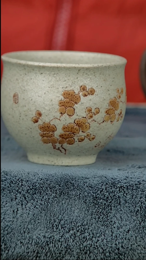 茶壶紫砂100白玉段杯子