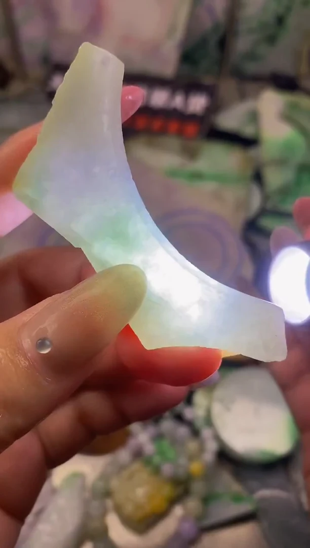 散珠翡翠天然缅甸翡翠A货974