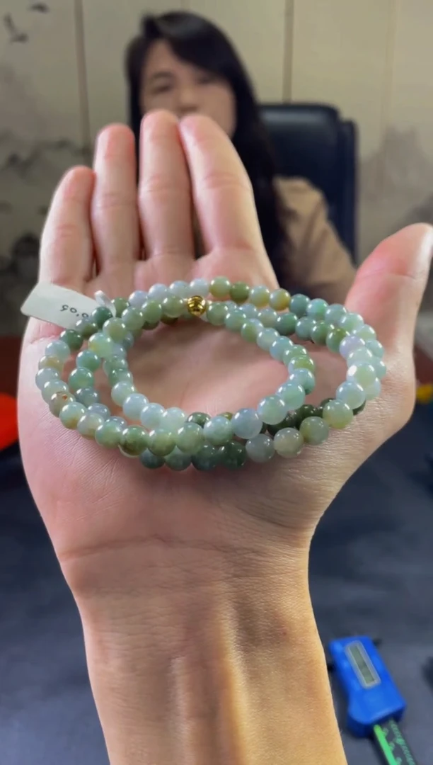 未镶嵌手链翡翠珠串 拍一发一