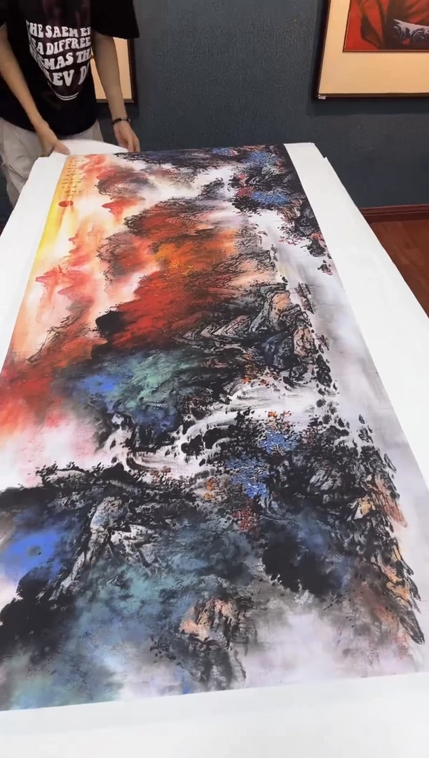 国画九霄甄选国画作品x012