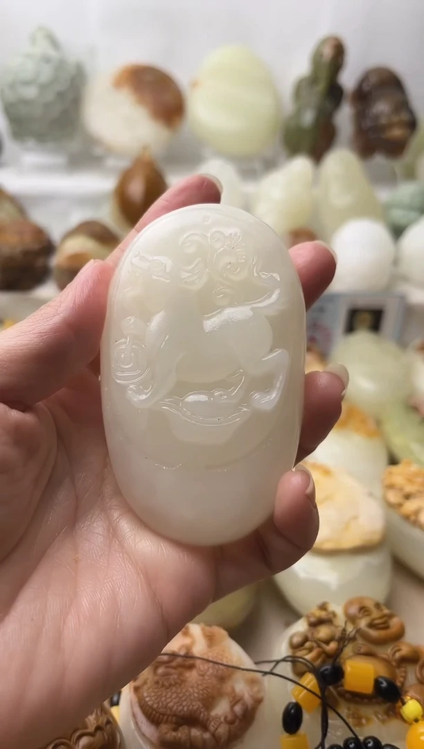 石材古青石棉纹正常不退换狗