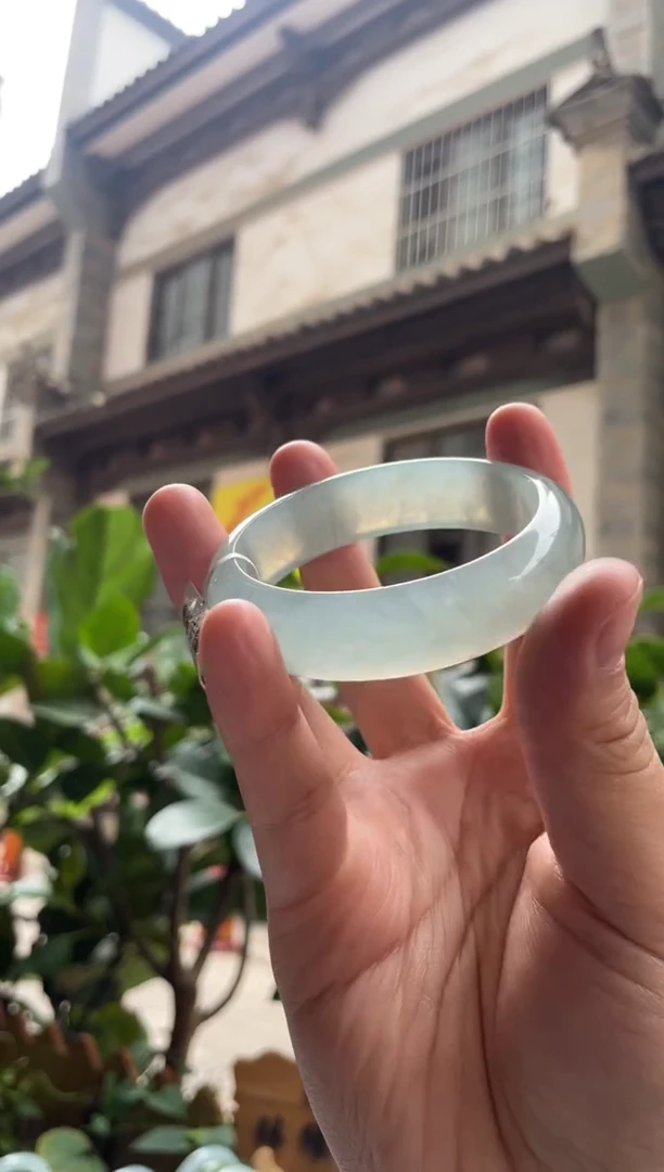未镶嵌手镯翡翠56圈