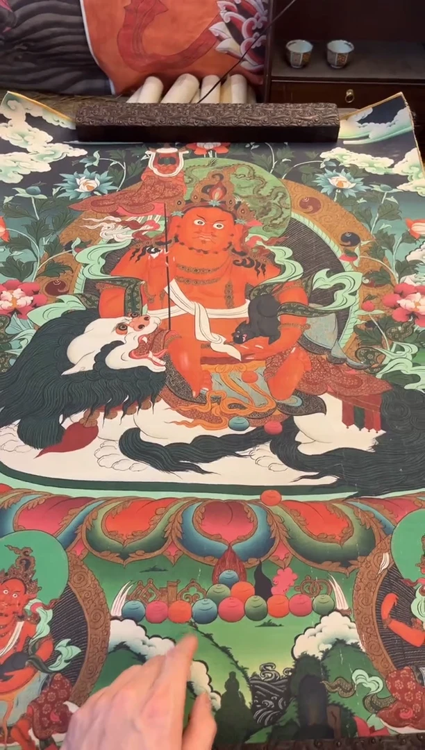 卷轴画大朱画院老六专属AA113