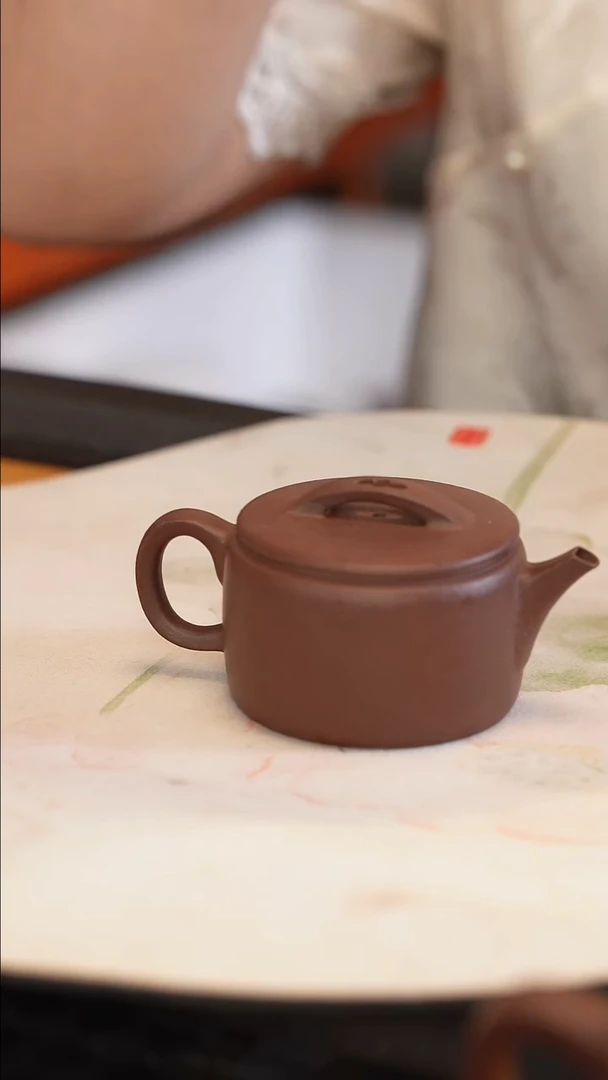 茶壶紫砂原矿手工制作18目 160cc 半手工