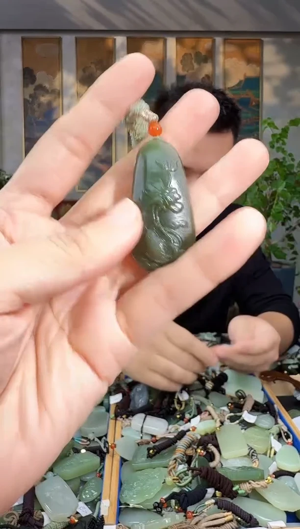 未镶嵌和田玉挂件拍一发一