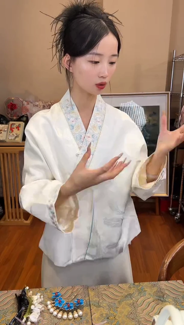 刺绣M 苏绣外套真丝正绢