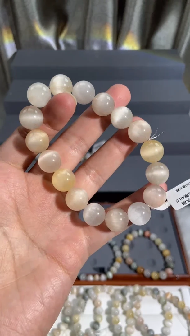 未镶嵌手串水晶3号链接-13咪+