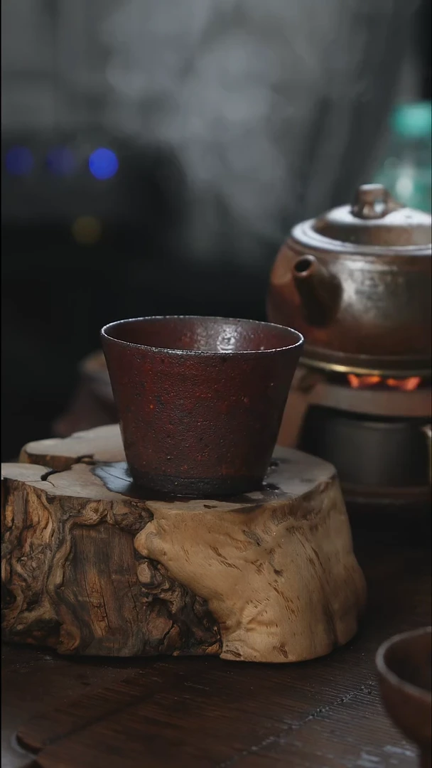 紫砂全手工直筒杯