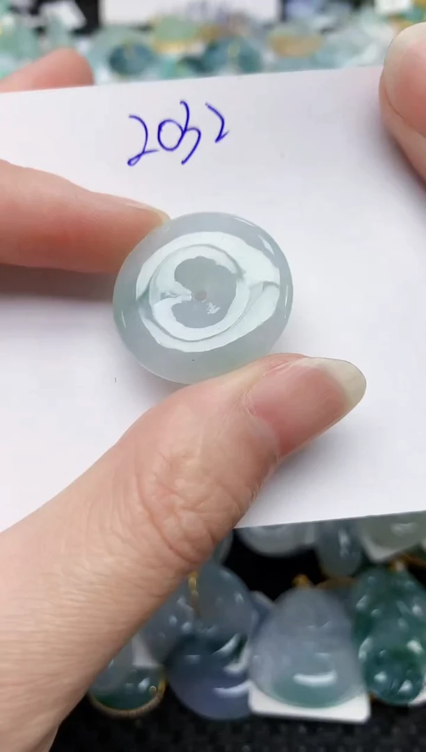 颈饰未镶嵌翡翠天然缅甸A货翡翠百元以上9元证书费自理