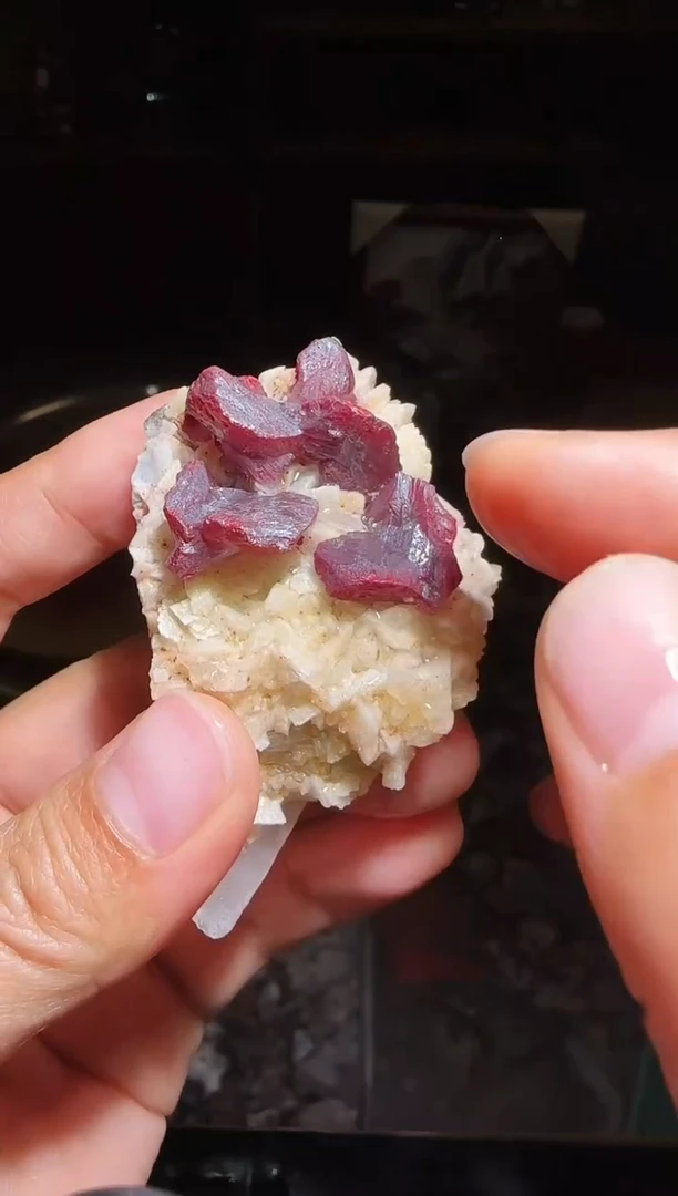 天然辰砂朱砂毛料12