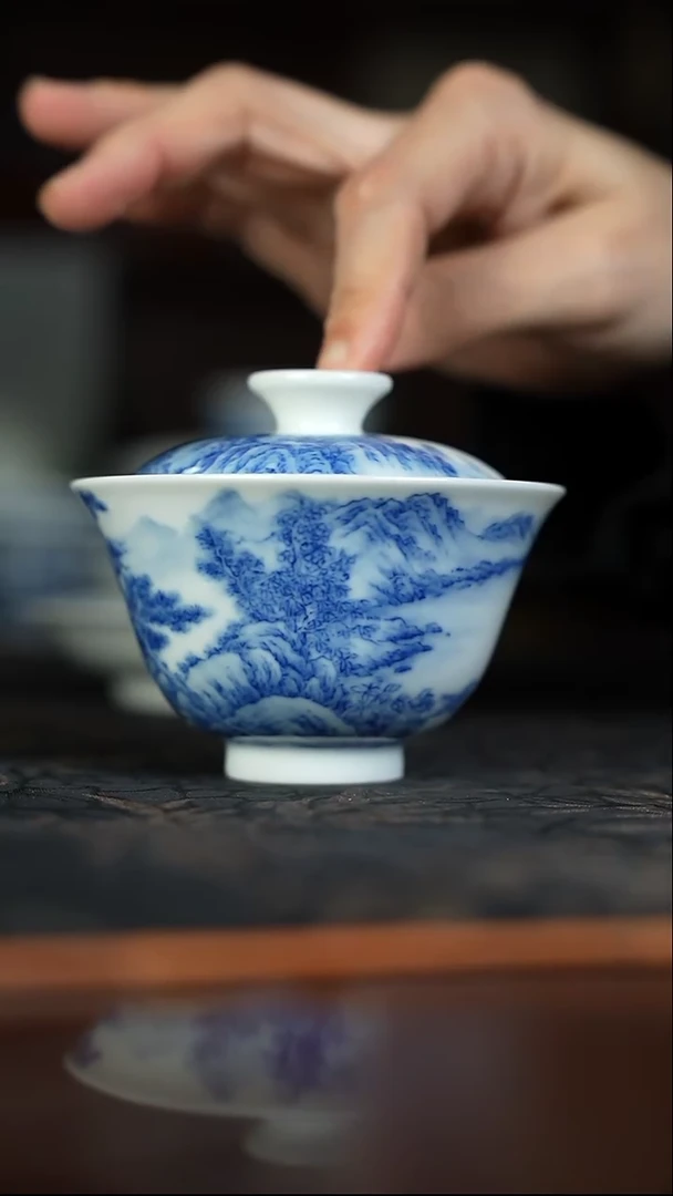 摆件瓷景德镇陶瓷精品茶器