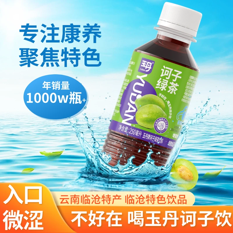 云南特色饮品诃子绿茶PET